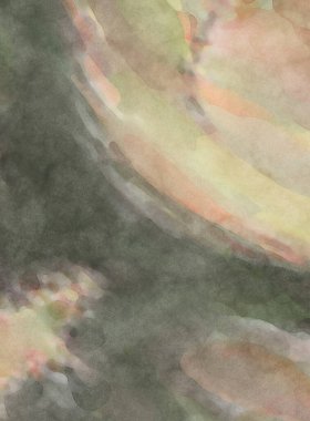 Pastel renklerde suluboya resim. Poster, duvar sanatı, afiş, kart, kitap kapağı ya da ambalaj için rahatlatıcı kompozisyonun yumuşak renkli çizimi. Modern fırça darbeleri resim.