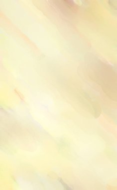 Modern fırça darbeleri. Pastel renklerde suluboya resim. Poster, duvar sanatı, afiş, kart, kitap kapağı veya ambalaj için sakinleştirici kompozisyonun yumuşak renkli çizimi. 