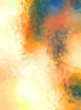 Sanatsal canlılık ve renkli duvar kağıdı. Taranmış Soyut Arkaplan. Fırça darbeli resim. 