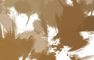 Renkli fırça darbelerinin 2B çizimi. Dekoratif doku resmi. Canlı boya desenli arka plan. Kaotik fırça darbeleri resim.