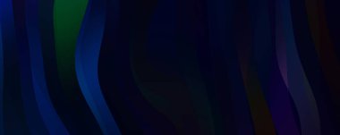 Soyut arkaplan. Renkli dalgalı tasarım duvar kağıdı. yaratıcı grafik 2D çizim. Dinamik şekilli modaya uygun sıvı örtüsü.