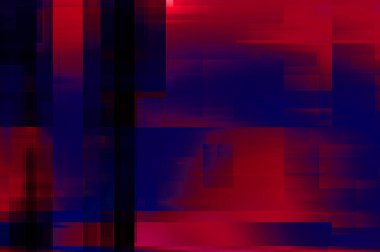 Renkli ve canlı geometrik şekiller katmanları var. Bir teknoloji planının dijital illüstrasyonu. Gelecekçi tasarım şablonu.