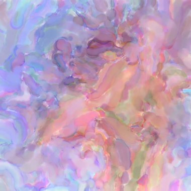 Pastel renklerde suluboya resim. Poster, duvar sanatı, afiş, kart, kitap kapağı ya da ambalaj için rahatlatıcı kompozisyonun yumuşak renkli çizimi. Modern fırça darbeleri resim.