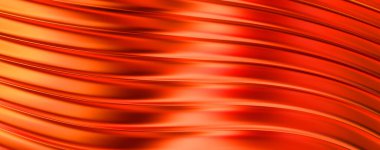 Soyut arkaplan. Renkli dalgalı yansıtıcı duvar kağıdı. Duvar kağıdı, afiş, arkaplan, kart, kitap kapağı veya web sitesi için grafiksel resimleme.