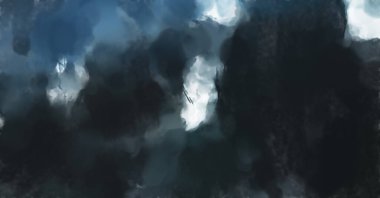 El yapımı sürreal soyut desenli suluboya. Modern sanatsal resim. 2D çizim. Arkaplan boyası karışımı. Yaratıcı duvar sanatı. Çağdaş sanat