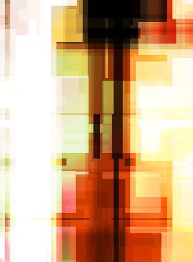 Fütürist soyut geometrik duvar kağıdı. Geometrik renkli şekiller. Dikdörtgen şekilli arka plan. Bir teknolojinin dijital illüstrasyonuName.