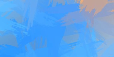 Sanatsal soyut arkaplan. Doku boyalı duvar kağıdı. Boya darbeleriyle yaratıcı bir illüstrasyon. Fırça desenli resim.