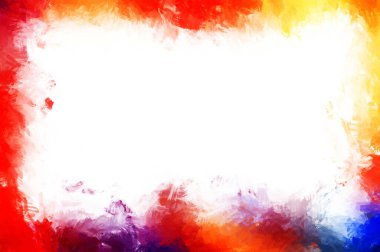 Modern sanat. Taranmış Boyalı Soyut Arkaplan. Fırça darbesi ile boyanmış. Boya darbeleri. 2B Görüntü