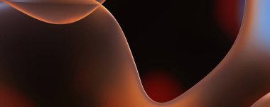 Soyut arkaplan. Değişken renk değişim dalgaları, dinamik hareketlerle. Işık dalgalarının neon renkli soyut tasarımı. Duvar kağıdı, afiş, arkaplan, kart, kitap illüstrasyonu, web sitesi.