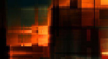 Fütürist soyut geometrik duvar kağıdı. Geometrik renkli şekiller. Dikdörtgen şekilli arka plan. Bir teknolojinin dijital illüstrasyonuName.