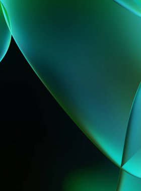 Soyut arkaplan. Değişken renk değişim dalgaları, dinamik hareketlerle. Işık dalgalarının neon renkli soyut tasarımı. Duvar kağıdı, afiş, arkaplan, kart, kitap illüstrasyonu, web sitesi.