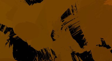 Sanatsal soyut arkaplan. Doku boyalı duvar kağıdı. Boya darbeleriyle yaratıcı bir illüstrasyon. Fırça desenli resim.