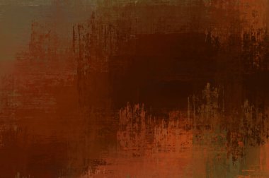 Çapraz vahşi fırça darbeleriyle arka plan. Renkli ve canlı bir tasvir. Boyalı sanat. Yaratıcı soyut resim.