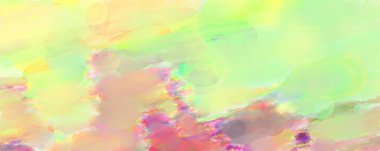 Çağdaş sanat. El yapımı resim. Modern sanat eserleri. Yüzeyde suluboya fırça darbeleriyle resim yapmak. 2D çizim. Sanatsal arkaplan resmi. Tablo üzerinde soyut resim. Renkli doku.