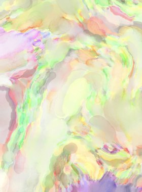 Yüzeyde suluboya vuruşlar. Sanatsal arkaplan resmi. Tablo üzerinde soyut resim. Fırça darbeleri. Çağdaş sanat. El işçiliğinin renkli dokusu. Modern resim.