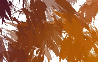 Sanatsal soyut arkaplan. Doku boyalı duvar kağıdı. Boya darbeleriyle yaratıcı bir illüstrasyon. Fırça desenli resim.