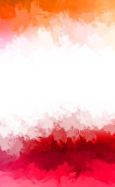 Renkli fırça darbelerinin 2D çizimi. Dekoratif desenli resim. canlı boya desenli arkaplan.