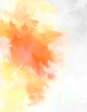 Sanatsal canlılık ve renkli duvar kağıdı. Taranmış Soyut Arkaplan. Fırça darbeli resim. 