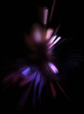 Işık parçacık izleri. Parlayan parçacıkları ve çizgileri olan ışık patlaması yıldızı. Güzel hareketli soyut ışın arkaplanı.