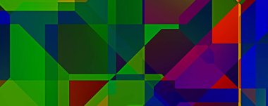 Üçgen arka planda üst üste dizayn ediliyor. Soyut geometrik duvar kağıdı. Geometrik renkli üçgen şekiller.