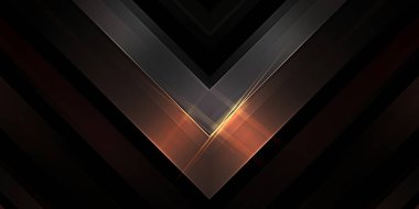 Soyut parlayan geometrik ışıklar arka planda. Fraktal simetrik grafik çizimi. Parıldayan ve parıldayan çubukları kesiştir.