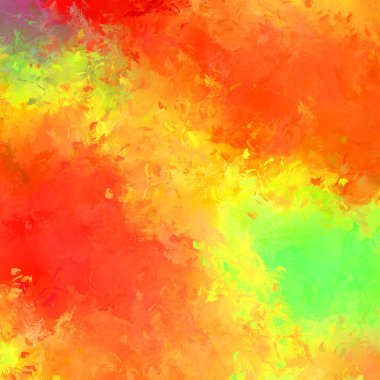 Duvar sanatı Eşsiz ve yaratıcı illüstrasyon. Fırça darbesi ile boyanmış. Renkli fırça darbelerinin soyut arkaplanı. Fırçalanmış canlı duvar kâğıdı. Boyalı sanatsal yaratım.