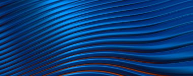 Soyut arkaplan. Renkli dalgalı yansıtıcı duvar kağıdı. Duvar kağıdı, afiş, arkaplan, kart, kitap kapağı veya web sitesi için grafiksel resimleme.