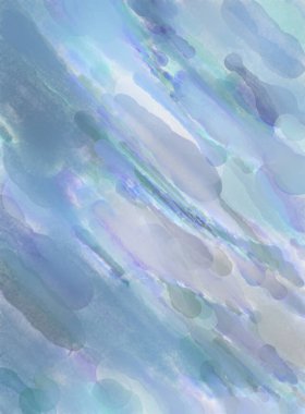 Modern fırça darbeleri. Pastel renklerde suluboya resim. Poster, duvar sanatı, afiş, kart, kitap kapağı veya ambalaj için sakinleştirici kompozisyonun yumuşak renkli çizimi. 