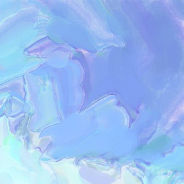 Çağdaş sanat. El işçiliğinin renkli dokusu. Modern resim. Yüzeyde suluboya vuruşlar. Sanatsal arkaplan resmi. Tablo üzerinde soyut resim. Fırça darbeleri. 