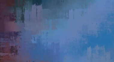 Çapraz vahşi fırça darbeleriyle arka plan. Renkli ve canlı bir tasvir. Boyalı sanat. Yaratıcı soyut resim.