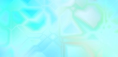 Renkli ve canlı geometrik şekiller katmanları var. Bir teknoloji planının dijital illüstrasyonu. Gelecekçi tasarım şablonu.