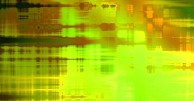 Soyut arkaplan. Yaşlanmış grunge dokusunda geometrik elementler. Farklı renk desenli grafiksel illüstrasyon.