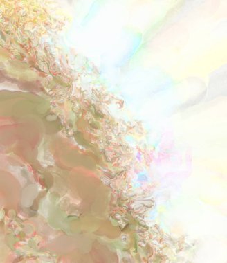 Taranmış Boyalı Soyut Arkaplan. Fırça darbesi ile boyanmış. Boya darbeleri. 2B Görüntü.