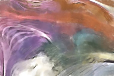 Modern sanat. Renkli çağdaş sanat eserleri. Renkli boya darbeleri. Soyut arkaplanda fırça darbeleri. fırça boyası.