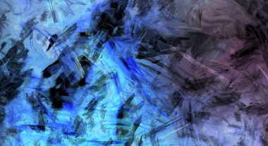 Modern sanat. Taranmış Boyalı Soyut Arkaplan. Fırça darbesi ile boyanmış. Boya darbeleri. 2B Görüntü