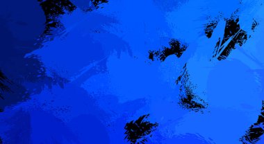 Canlı fırça darbeleriyle boyanmış. Renkli desenli resim. Fırçalanmış duvar kağıdını boya.