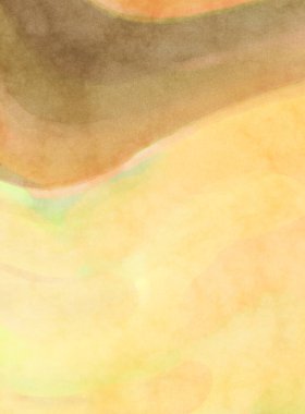 Alkol mürekkebini andıran rahatlatıcı fırça darbelerinin modern resmi. Poster, duvar sanatı, afiş, kart, kitap kapağı veya ambalaj için pastel renkli suluboya resim.