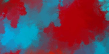 Duvar sanatı Eşsiz ve yaratıcı illüstrasyon. Fırça darbesi ile boyanmış. Renkli fırça darbelerinin soyut arkaplanı. Fırçalanmış canlı duvar kâğıdı. Boyalı sanatsal yaratım.