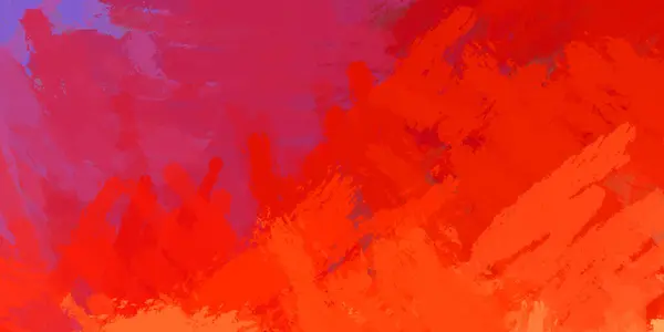 Pennello Dipinto Accarezzato Artistico Carta Parati Vibrante Colorato Pittura Caotica — Foto Stock