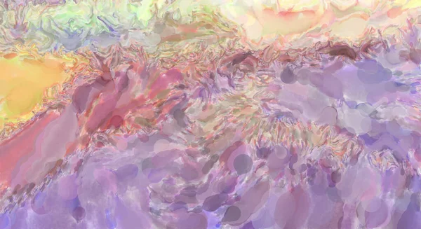 Yumuşak suluboya duvar kağıdı. Hafifçe fırçalanmış renkleri olan sanatsal bir resim. Pastel renkler arkaplana dokunmuş. Soyut duvar sanatı..