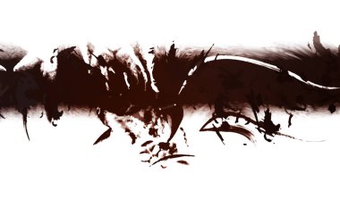 resmedilmiş sanat eseri. fırçalanmış canlı duvar kağıdı. Eşsiz ve yaratıcı illüstrasyon. Renkli fırça darbelerinin soyut arkaplanı. 