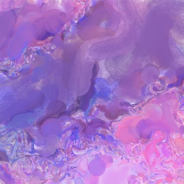 El yapımı sürreal soyut desenli suluboya. Modern sanatsal resim. 2D çizim. Arkaplan boyası karışımı. Yaratıcı duvar sanatı. Çağdaş sanat.