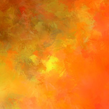 Canlı fırça darbeleriyle boyanmış. Renkli desenli resim. Fırçalanmış duvar kağıdını boya.