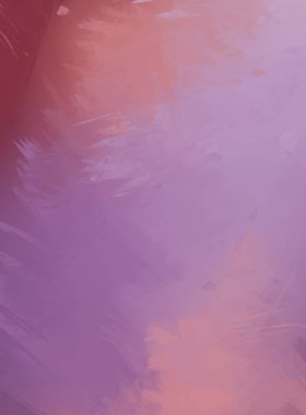 Renkli fırça darbelerinin 2D çizimi. Dekoratif desenli resim. canlı boya desenli arkaplan.