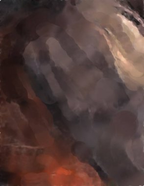 Modern sanat. Renkli çağdaş sanat eserleri. Renkli boya darbeleri. Soyut arkaplanda fırça darbeleri. fırça boyası.