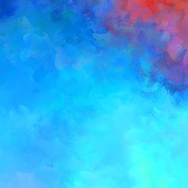 Duvar sanatı Eşsiz ve yaratıcı illüstrasyon. Fırça darbesi ile boyanmış. Renkli fırça darbelerinin soyut arkaplanı. Fırçalanmış canlı duvar kâğıdı. Boyalı sanatsal yaratım.