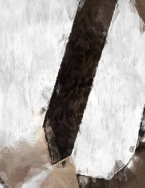 Soyut arkaplanda pürüzlü fırça darbeleri. Fırça boyası. Renkli boya darbeleri. Eşsiz duvar sanatı. Tuvaldeki modern sanat. Renkli çağdaş sanat eserleri. 