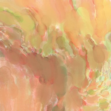 El yapımı sürreal soyut desenli suluboya. Modern sanatsal resim. 2D çizim. Arkaplan boyası karışımı. Yaratıcı duvar sanatı. Çağdaş sanat.