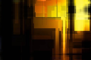 Fütürist soyut geometrik duvar kağıdı. Geometrik renkli şekiller. Dikdörtgen şekilli arka plan. Bir teknolojinin dijital illüstrasyonuName.