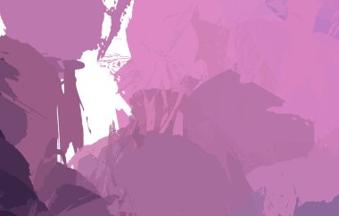 Sanatsal soyut arkaplan. Doku boyalı duvar kağıdı. Boya darbeleriyle yaratıcı bir illüstrasyon. Fırça desenli resim.